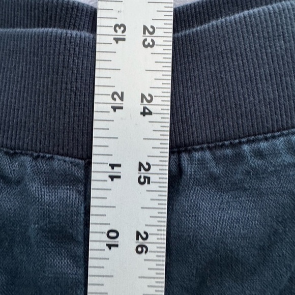 Love Linen J. Jill Navy Blue Wide Leg Linen Pull On Pants Women's Size XL Tall - Picture 10 of 11